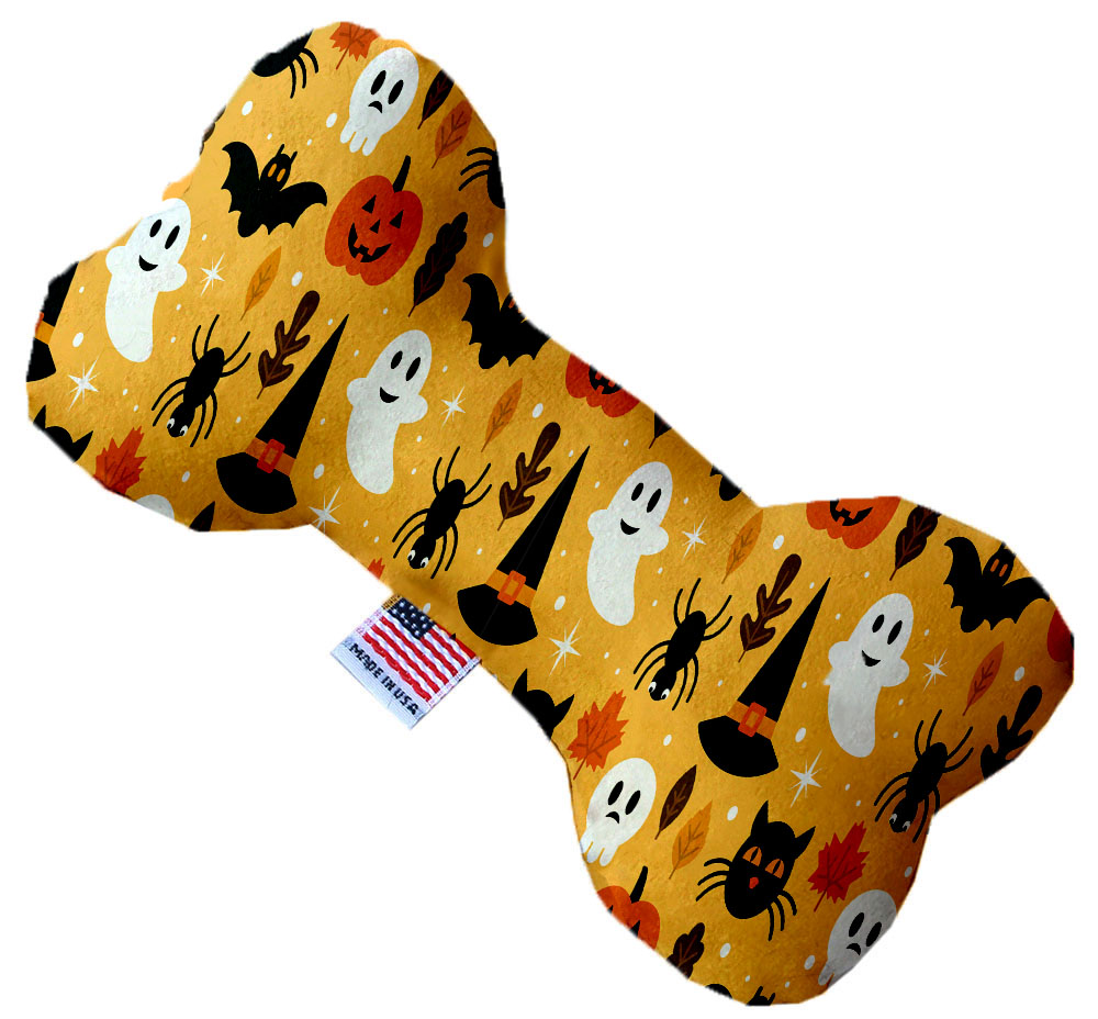 Happy Halloween 8 Inch Bone Dog Toy